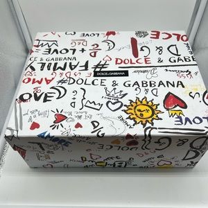 Dolce & Gabbana Graffiti Shoebox - Empty